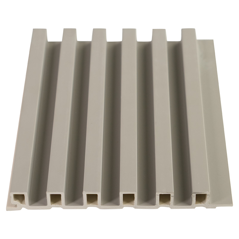 Width 158mm Thickness 17mm PVC Wood-Plastic Composite Wall Panel Grille