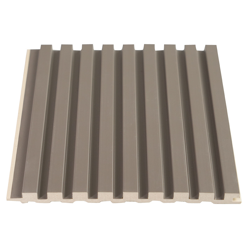 Width 150mm Thickness 8mm Slotted Decorative Solid PVC Grille Panel