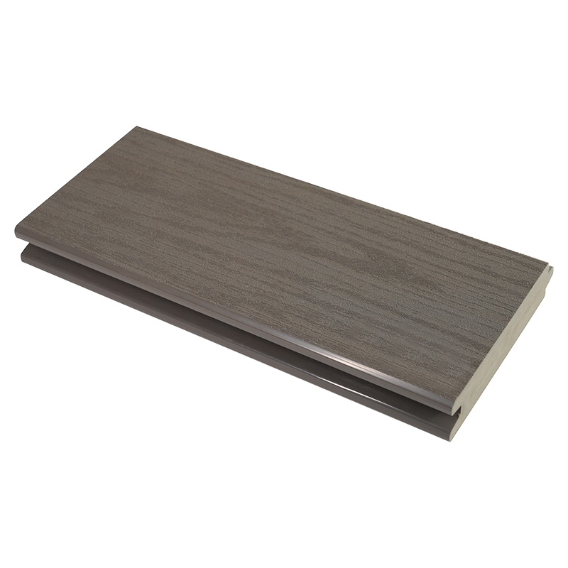 140mm Width, 31.5mm Thickness UV-Resistant Outdoor Eco-Wood Plastic Composite PVC/ASA Flooring