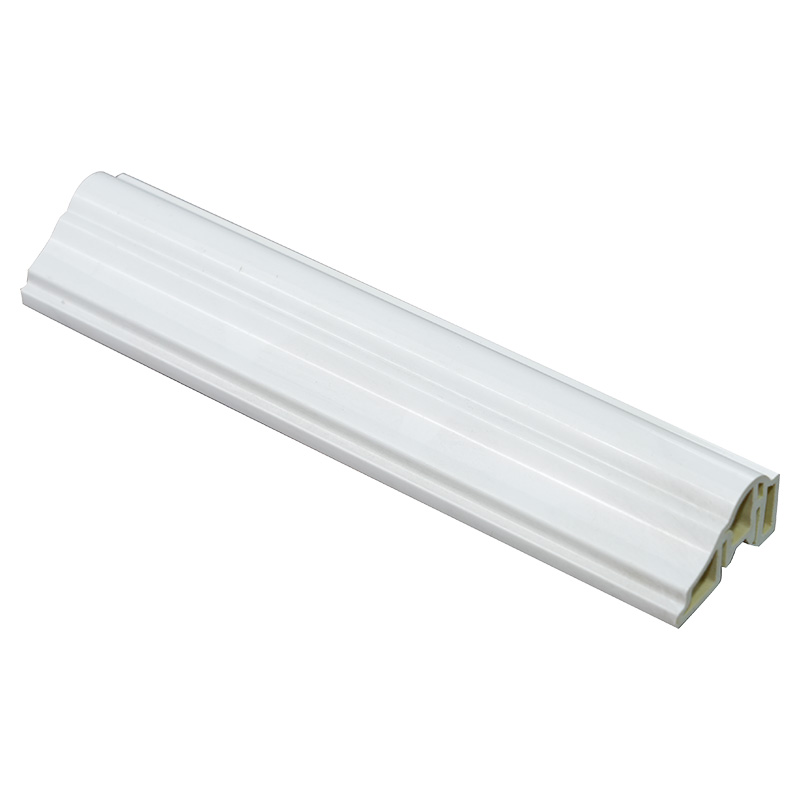 36mm Wood Grain WPC Skirting Board with PVC Composite Base