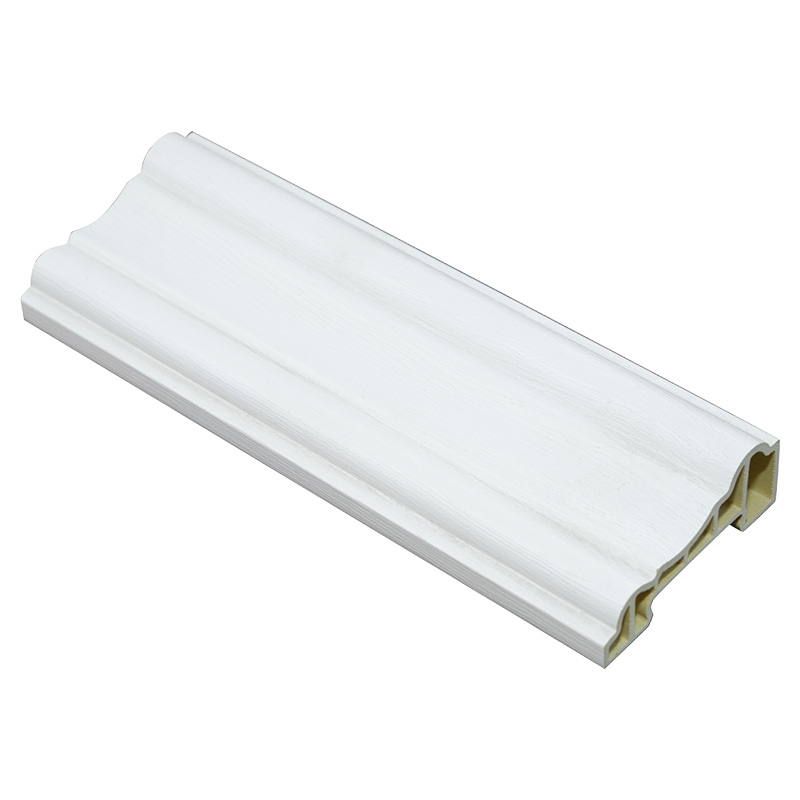 60mm Decorative Trim with Wood Grain PVC Film Finish