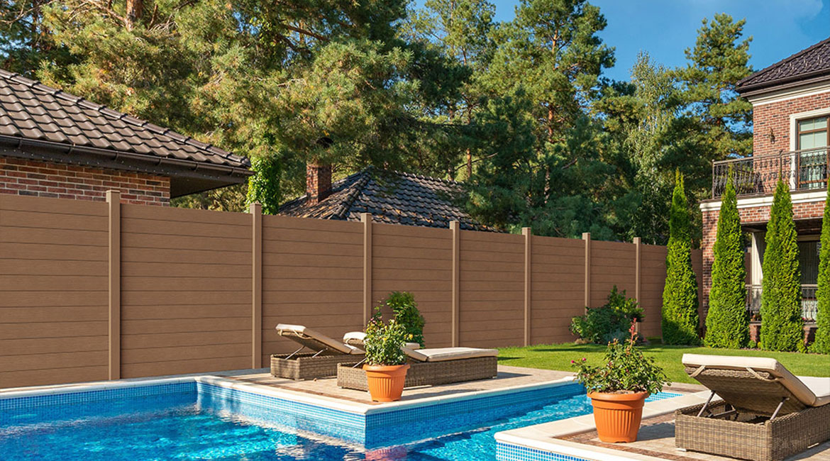 pvc panel for swimming pool fence
