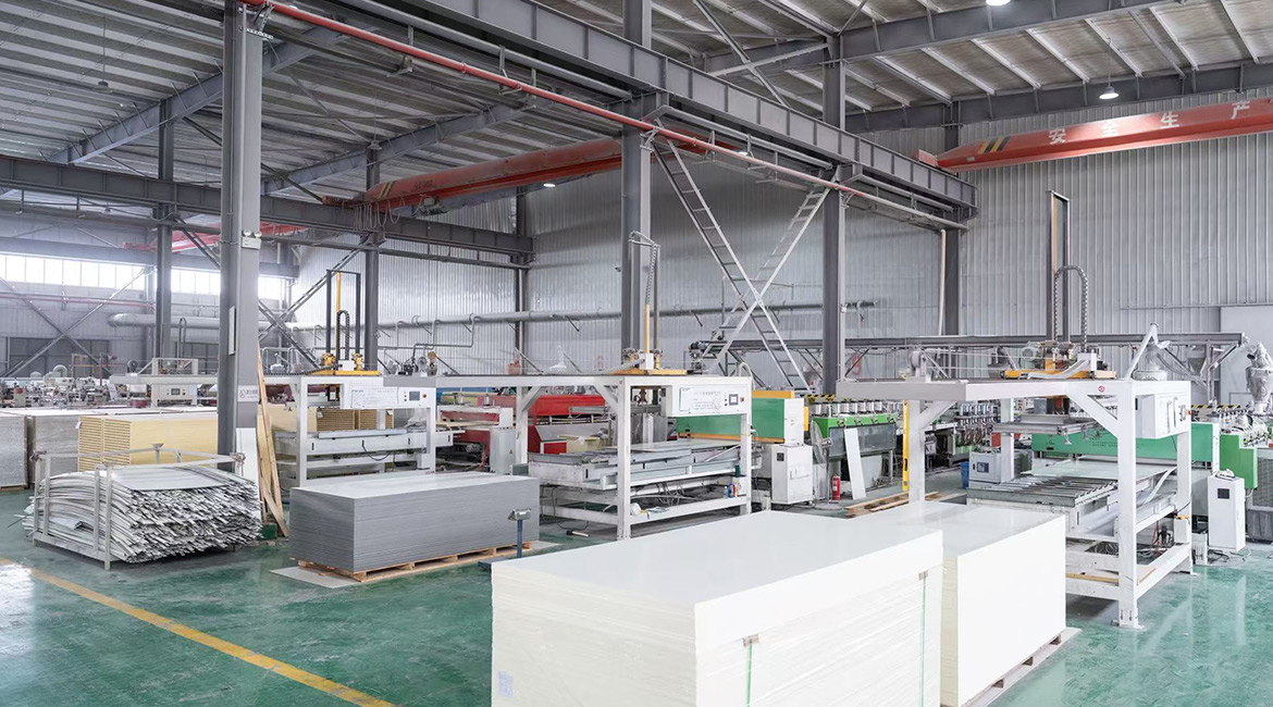 pvc panel production line
