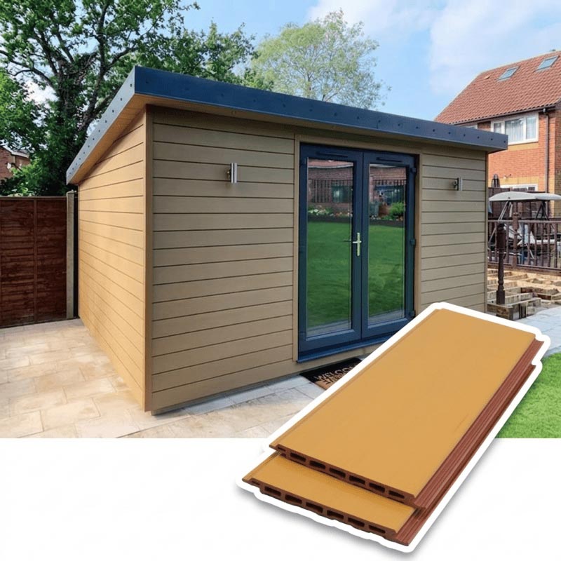 Premium 122*10mm ASA PVC Wall Siding Exterior Panel