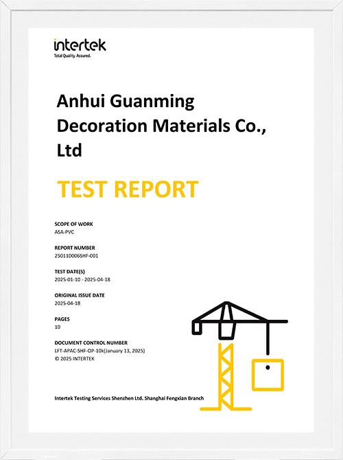 Interteck Test Report of Guanmingdeco