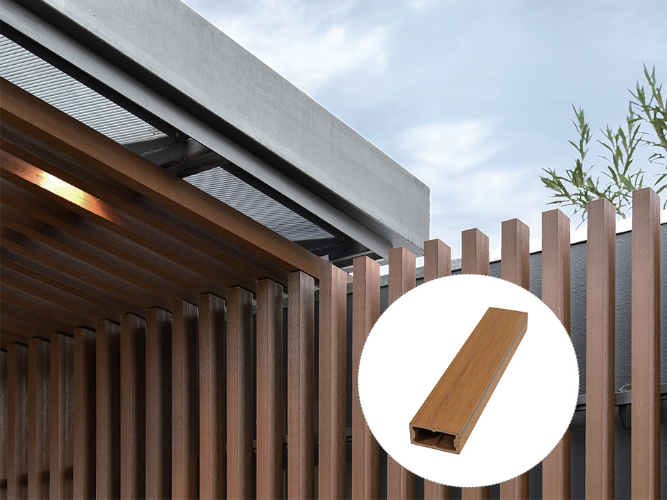 ASA PVC Timber Tube – Wood Look Battens for Exterior & Decorative Applications