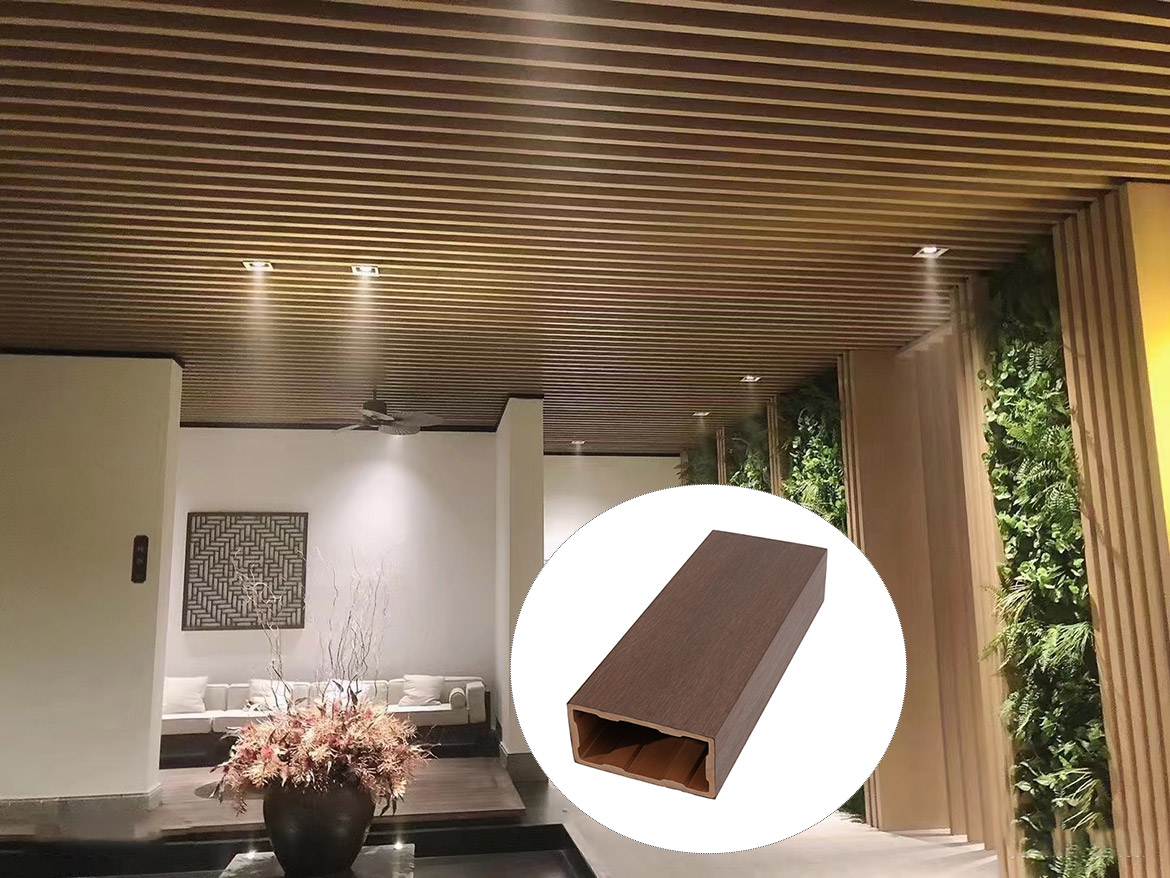 ASA PVC Timber-Look Battens for Modern Exterior Facade Systems