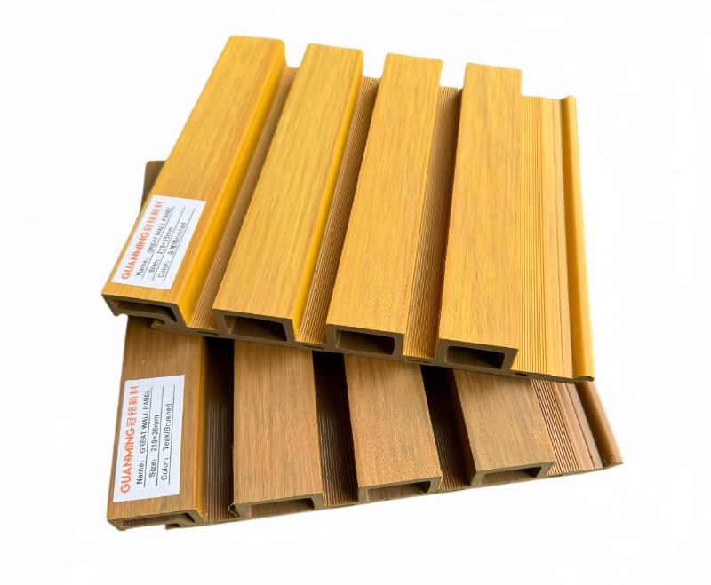 219mm width 25 thickness ASA PVC Fluted Wall Cladding