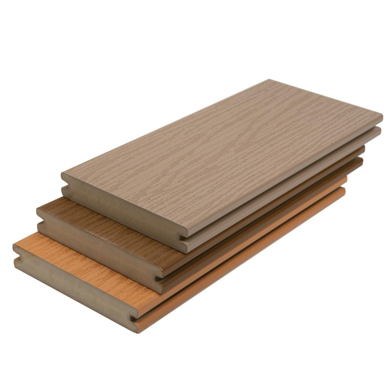 140mm width 24mm thickness ASA PVC Decking